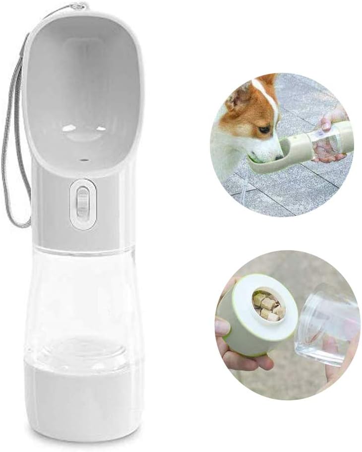 Wagging Gadget Portable – Leak Proof Dog Water Bottle and Food Container